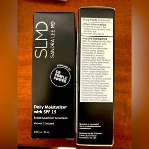 SLMD Dr. Pimplepopper Face Moisturizer SPF 15 x 2